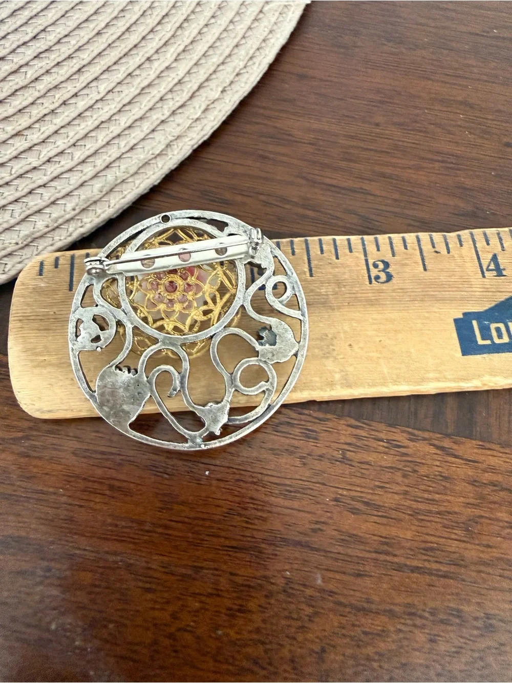 Vintage Flower Brooch